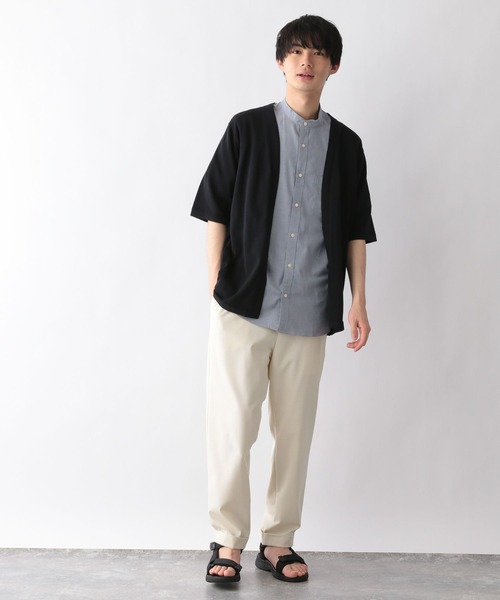 GLOBAL WORK（グローバルワーク）の「ｿｳｶｲDRYﾀｯﾁｶｰﾃﾞ（カーディガン/ボレロ・メンズ・ネイビー/グリーン・MEDIUM/LARGE）」の22枚目の写真