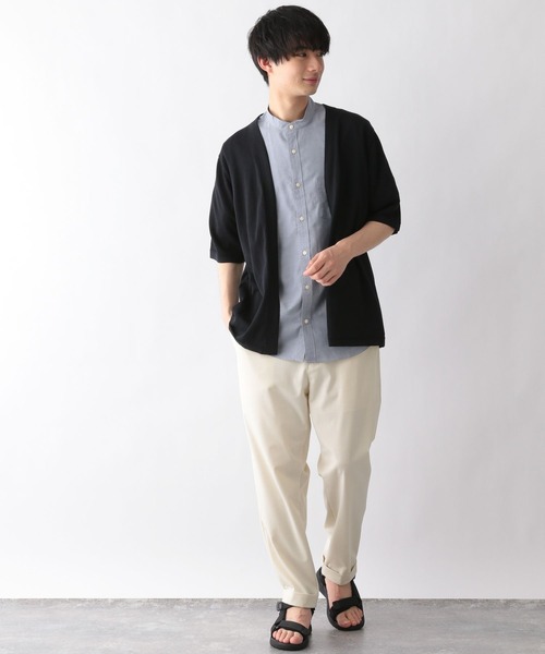 GLOBAL WORK（グローバルワーク）の「ｿｳｶｲDRYﾀｯﾁｶｰﾃﾞ（カーディガン/ボレロ・メンズ・ネイビー/グリーン・MEDIUM/LARGE）」の16枚目の写真