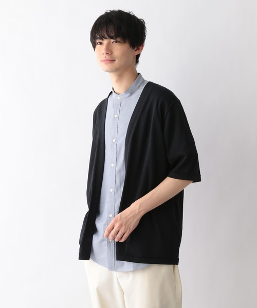 GLOBAL WORK（グローバルワーク）の「ｿｳｶｲDRYﾀｯﾁｶｰﾃﾞ（カーディガン/ボレロ・メンズ・ネイビー/グリーン・MEDIUM/LARGE）」の10枚目の写真