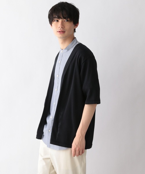 GLOBAL WORK（グローバルワーク）の「ｿｳｶｲDRYﾀｯﾁｶｰﾃﾞ（カーディガン/ボレロ・メンズ・ネイビー/グリーン・MEDIUM/LARGE）」の19枚目の写真