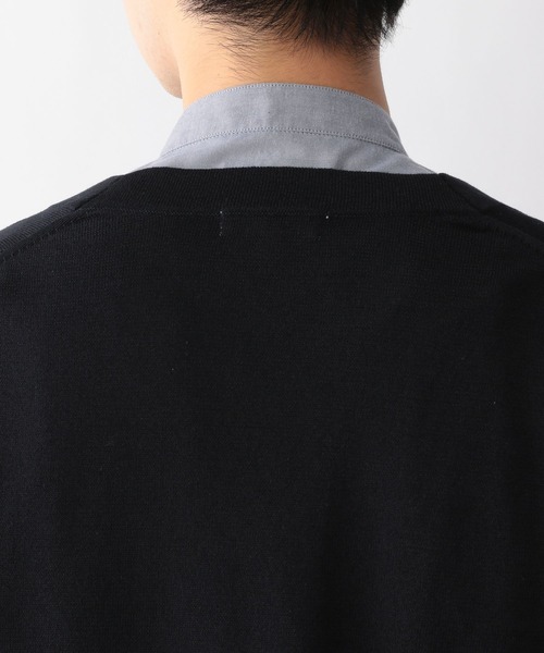 GLOBAL WORK（グローバルワーク）の「ｿｳｶｲDRYﾀｯﾁｶｰﾃﾞ（カーディガン/ボレロ・メンズ・ネイビー/グリーン・MEDIUM/LARGE）」の11枚目の写真