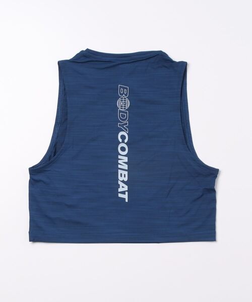 Reebok（リーボック）の「レズミルズR ボディ コンバットR アクティブチル スタイル タンク トップ  / Les MillsR BodyCombatR Activchill Style Tank Top （タンクトップ・レディース・ブルー・SMALL/X-SMALL/X-LARGE/LARGE/MEDIUM）」の2枚目の写真