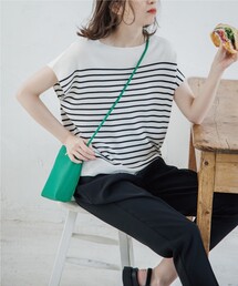 OPAQUE.CLIP | ライトダブルクロス タックテーパードパンツ【WEB限定サイズ】(その他パンツ)