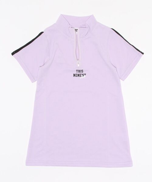 ANAP kids(アナップキッズ)の「2WAYハーフジップワンピース(ワンピース・キッズ・イエロー系その他/ラベンダー/ホワイト・130cm/110cm/120cm)」の14枚目の写真