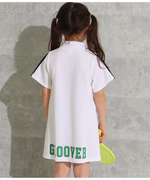 ANAP kids(アナップキッズ)の「2WAYハーフジップワンピース(ワンピース・キッズ・イエロー系その他/ラベンダー/ホワイト・130cm/110cm/120cm)」の6枚目の写真