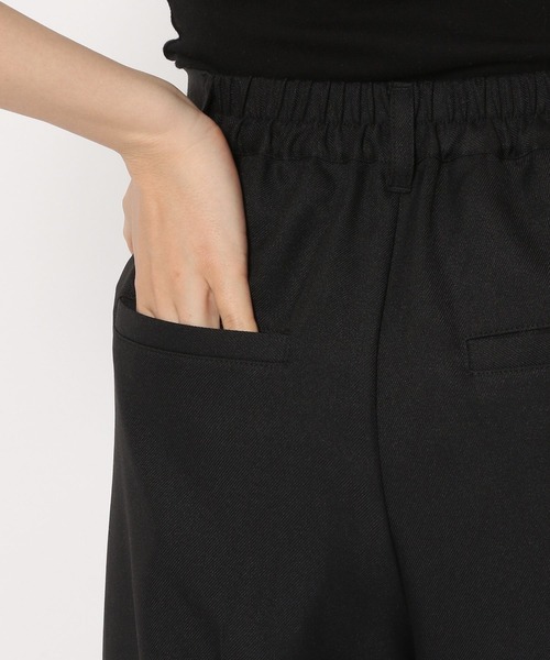 PAGEBOY（ページボーイ）の「パイピング2WAYパンツ（スラックス・レディース・グレイッシュベージュ/ブラック・FREE）」の16枚目の写真