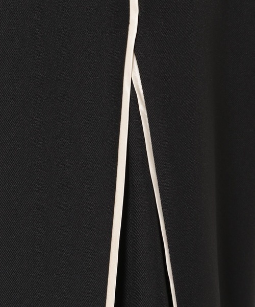 PAGEBOY（ページボーイ）の「パイピング2WAYパンツ（スラックス・レディース・グレイッシュベージュ/ブラック・FREE）」の20枚目の写真