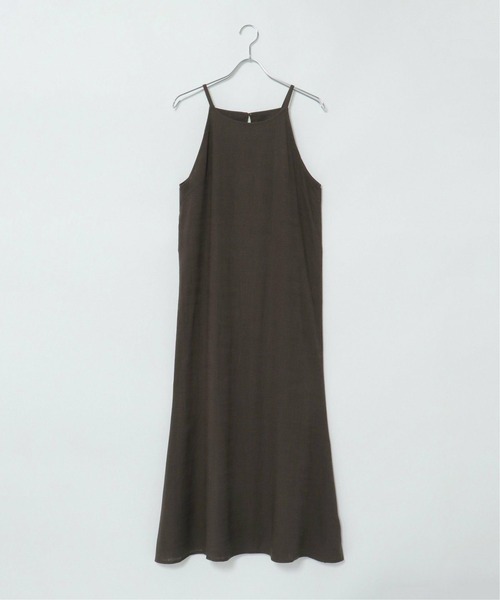notch.（ノッチ）の「アメスリキャミワンピース（ワンピース・レディース・ダークグレー/ベージュ・M）」の4枚目の写真