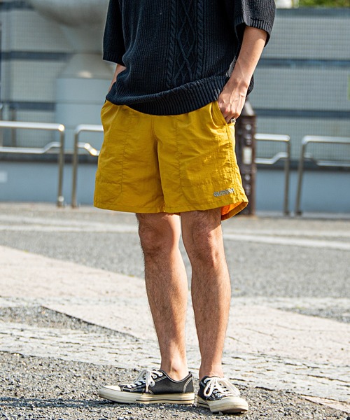 OUTDOOR PRODUCTS(アウトドアプロダクツ)の「『OUTDOOR/アウトドア』ナイロンバギーショーツ(その他パンツ・メンズ・オレンジ/パープル/モカ/チャコールグレー/マスタード/ライム/ネイビー/バイオレット/ブラック/グリーン/オレンジ系1/オリーブ/エメラルド/レオパード/ブラック系1・M/L/LL)」の12枚目の写真
