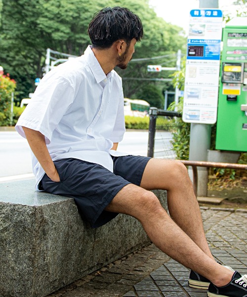 OUTDOOR PRODUCTS(アウトドアプロダクツ)の「『OUTDOOR/アウトドア』ナイロンバギーショーツ(その他パンツ・メンズ・オレンジ/パープル/モカ/チャコールグレー/マスタード/ライム/ネイビー/バイオレット/ブラック/グリーン/オレンジ系1/オリーブ/エメラルド/レオパード/ブラック系1・M/L/LL)」の22枚目の写真