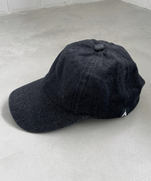 at12:03(アットイチニーゼロサン)の「【stonedoorコラボ】TWILL CAP ツイルキャップ(キャップ・レディース・ライトブルー/ブラック系その他/ダークブルー・FREE)」の8枚目の写真