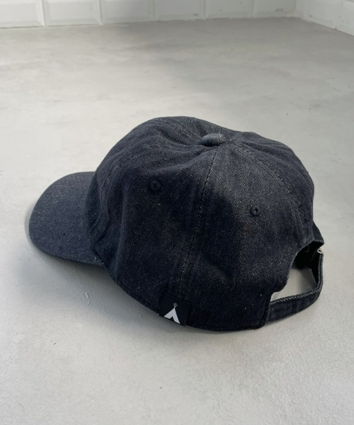at12:03(アットイチニーゼロサン)の「【stonedoorコラボ】TWILL CAP ツイルキャップ(キャップ・レディース・ライトブルー/ブラック系その他/ダークブルー・FREE)」の9枚目の写真
