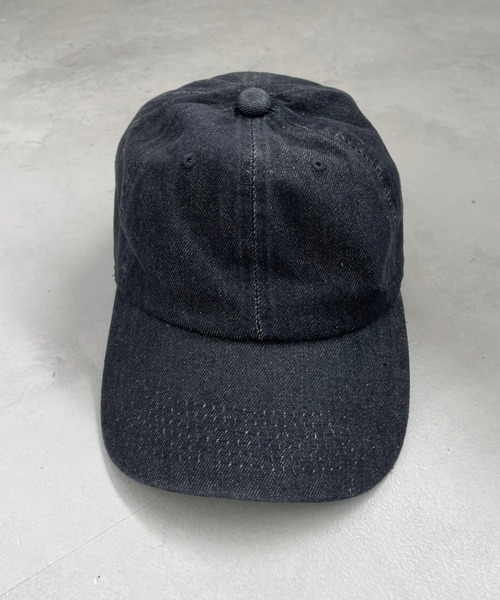 at12:03(アットイチニーゼロサン)の「【stonedoorコラボ】TWILL CAP ツイルキャップ(キャップ・レディース・ライトブルー/ブラック系その他/ダークブルー・FREE)」の7枚目の写真