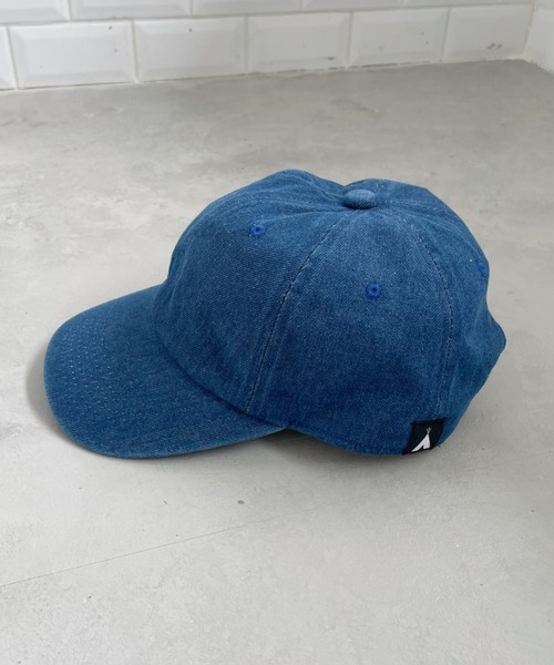 at12:03(アットイチニーゼロサン)の「【stonedoorコラボ】TWILL CAP ツイルキャップ(キャップ・レディース・ライトブルー/ブラック系その他/ダークブルー・FREE)」の14枚目の写真