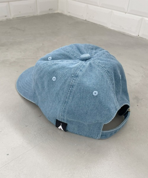 at12:03(アットイチニーゼロサン)の「【stonedoorコラボ】TWILL CAP ツイルキャップ(キャップ・レディース・ライトブルー/ブラック系その他/ダークブルー・FREE)」の12枚目の写真