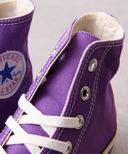 CONVERSE（コンバース）の「【CONVERSE/コンバース】オールスターUSカラーズHI（スニーカー・レディース・パープル/ライム・23.5/24.5）」の6枚目の写真