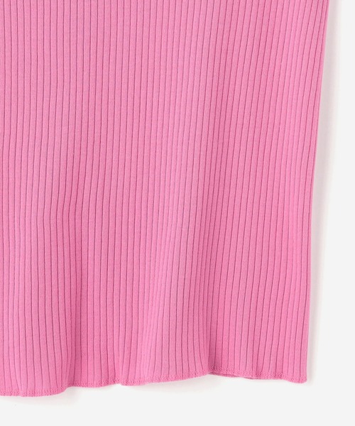 THE SHINZONE（ザ　シンゾーン）の「THE SHINZONE | HIGH NECK RIB WOMEN（Tシャツ/カットソー・レディース・ホワイト/ブラック/ピンク・FREE）」の12枚目の写真