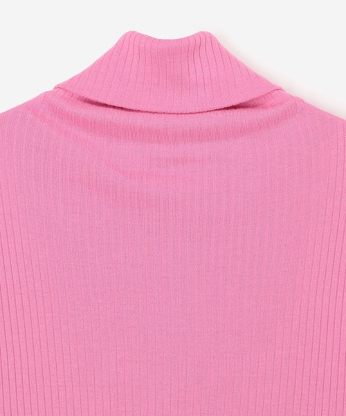 THE SHINZONE（ザ　シンゾーン）の「THE SHINZONE | HIGH NECK RIB WOMEN（Tシャツ/カットソー・レディース・ホワイト/ブラック/ピンク・FREE）」の10枚目の写真