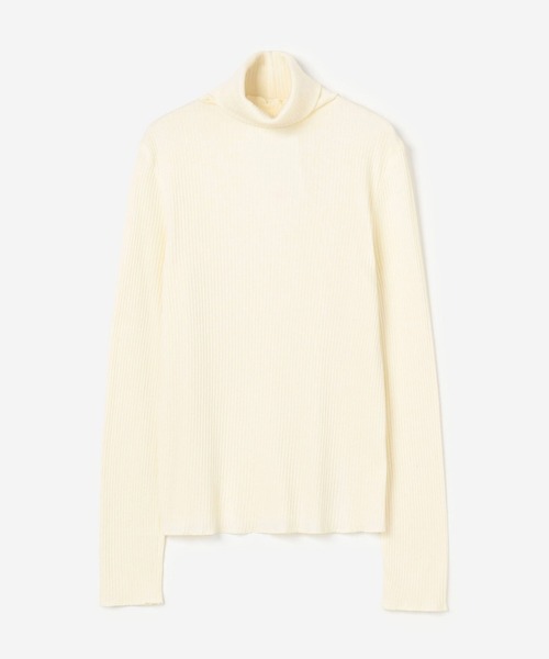 THE SHINZONE（ザ　シンゾーン）の「THE SHINZONE | HIGH NECK RIB WOMEN（Tシャツ/カットソー・レディース・ホワイト/ブラック/ピンク・FREE）」の13枚目の写真