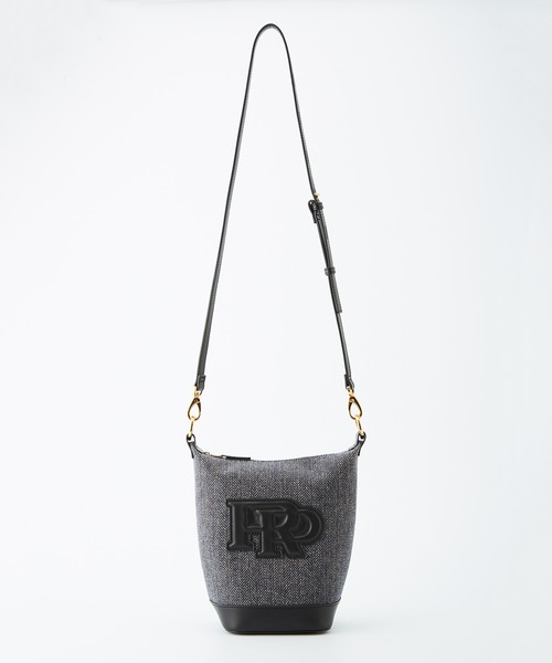 ROPE'（ロペ）の「RPロゴモチーフ2WAYバケットバッグ(素材コンビ)（ショルダーバッグ・レディース・チャコールグレー・FREE）」の10枚目の写真