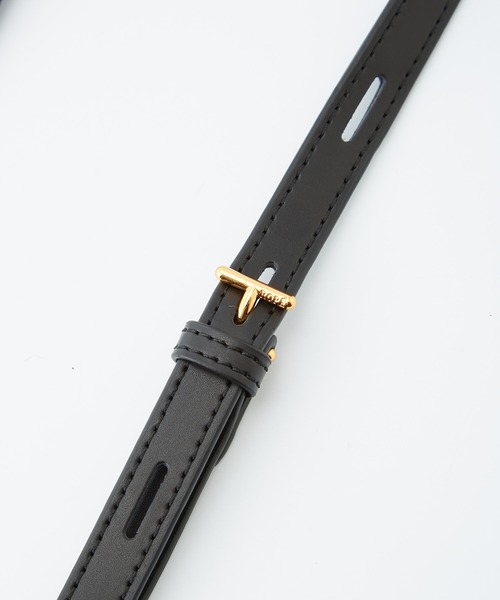 ROPE'（ロペ）の「RPロゴモチーフ2WAYバケットバッグ(素材コンビ)（ショルダーバッグ・レディース・チャコールグレー・FREE）」の12枚目の写真