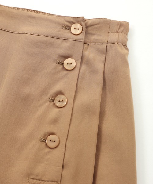LA MARINE FRANCAISE（マリン フランセーズ）の「テンセルレーヨントラペーズスカート（スカート・レディース・ブラック/ベージュ/ネイビー・FREE）」の11枚目の写真