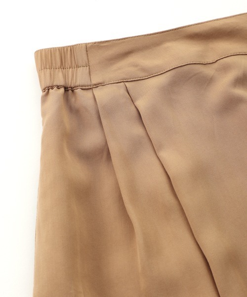 LA MARINE FRANCAISE（マリン フランセーズ）の「テンセルレーヨントラペーズスカート（スカート・レディース・ブラック/ベージュ/ネイビー・FREE）」の9枚目の写真