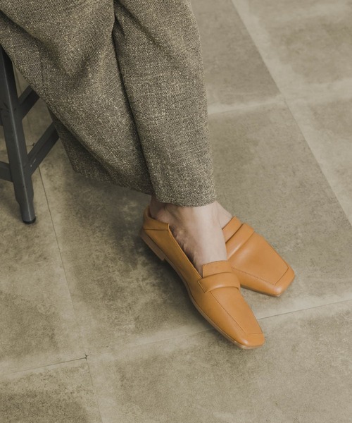 URBAN RESEARCH（アーバンリサーチ）の「レザーソフトローファー（ローファー・レディース・ブラック/キャメル・38/36/37）」の9枚目の写真