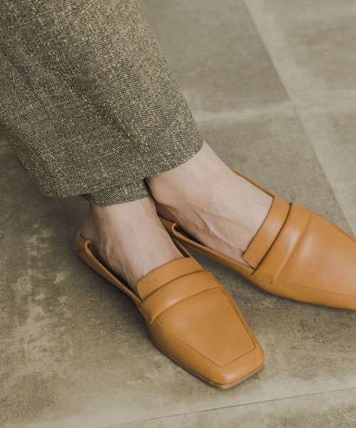 URBAN RESEARCH（アーバンリサーチ）の「レザーソフトローファー（ローファー・レディース・ブラック/キャメル・38/36/37）」の3枚目の写真