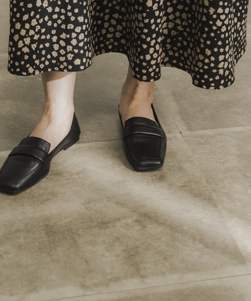 URBAN RESEARCH（アーバンリサーチ）の「レザーソフトローファー（ローファー・レディース・ブラック/キャメル・38/36/37）」の10枚目の写真