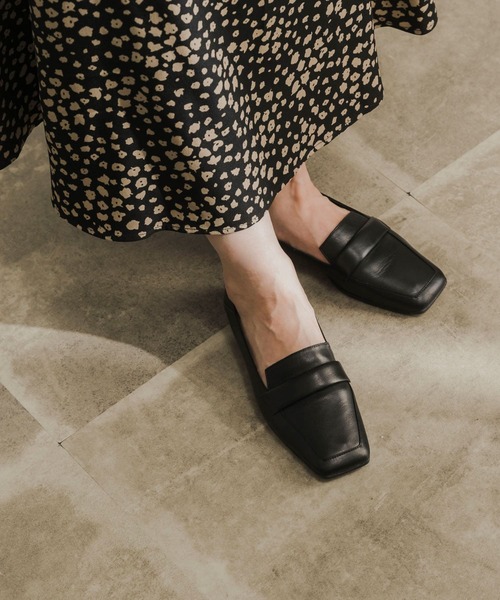 URBAN RESEARCH（アーバンリサーチ）の「レザーソフトローファー（ローファー・レディース・ブラック/キャメル・38/36/37）」の16枚目の写真