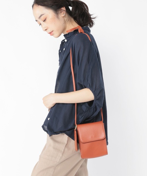 studio CLIP（スタディオクリップ）の「ケース付きポシェット（ショルダーバッグ・レディース・ブラック/ライトブラウン/グリーン・FREE）」の20枚目の写真