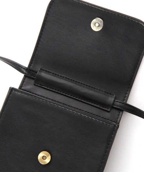 studio CLIP（スタディオクリップ）の「ケース付きポシェット（ショルダーバッグ・レディース・ブラック/ライトブラウン/グリーン・FREE）」の9枚目の写真