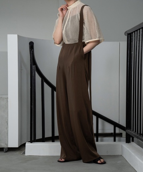 lawgy（ラウジー）の「2way mesh tops（Tシャツ/カットソー・レディース・アイボリー・FREE）」の11枚目の写真