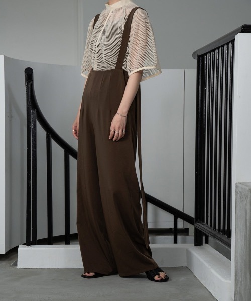 lawgy（ラウジー）の「2way mesh tops（Tシャツ/カットソー・レディース・アイボリー・FREE）」の8枚目の写真