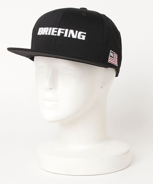 BRIEFING(ブリーフィング)の「MENS BASIC FLAT VISOR CAP(サンバイザー・メンズ・ホワイト/ブラック/ベージュ/ネイビー/オリーブ・FREE)」の2枚目の写真