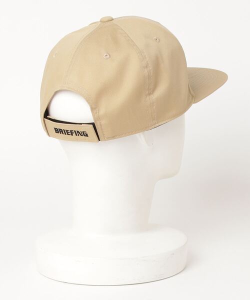 BRIEFING(ブリーフィング)の「MENS BASIC FLAT VISOR CAP(サンバイザー・メンズ・ホワイト/ブラック/ベージュ/ネイビー/オリーブ・FREE)」の6枚目の写真