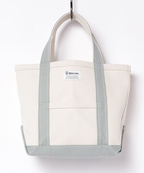 ORCIVAL（オーシバル）の「[ORCIVAL/オーシバル] キャンバストートバッグ（トートバッグ・レディース・サンドベージュ/ライトベージュ/テラコッタ/チャコールグレー/グリーン/ライトグレー/ブラウン/チャコール/ブルー/レッド/ベージュ/その他/グレー/イエロー/カーキ/モスグリーン/レッド系その他/グリーン系その他2/レッド系その他2/ブルー系その他3/ブルー系その他4/ミント/グレー系その他5・ONE SIZE）」の14枚目の写真