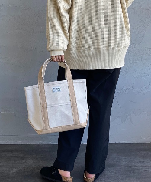 ORCIVAL（オーシバル）の「[ORCIVAL/オーシバル] キャンバストートバッグ（トートバッグ・レディース・サンドベージュ/ライトベージュ/テラコッタ/チャコールグレー/グリーン/ライトグレー/ブラウン/チャコール/ブルー/レッド/ベージュ/その他/グレー/イエロー/カーキ/モスグリーン/レッド系その他/グリーン系その他2/レッド系その他2/ブルー系その他3/ブルー系その他4/ミント/グレー系その他5・ONE SIZE）」の11枚目の写真