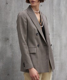 INED | ダブルブレストジャケット(テーラードジャケット)