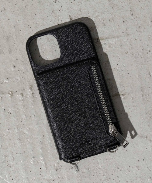 MAISON SPECIAL(メゾンスペシャル)の「《ユニセックスアイテム》コインケース付きスマホ/iPhoneケース【MAISON SPECIAL/メゾンスペシャル】■12、12pro/13、14/13pro/SE対応■(スマホケース/カバー・メンズ・ブラック/オフホワイト・1/2/0/3)」の14枚目の写真