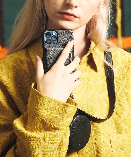 MAISON SPECIAL(メゾンスペシャル)の「《ユニセックスアイテム》コインケース付きスマホ/iPhoneケース【MAISON SPECIAL/メゾンスペシャル】■12、12pro/13、14/13pro/SE対応■(スマホケース/カバー・メンズ・ブラック/オフホワイト・1/2/0/3)」の6枚目の写真