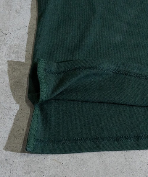 JOHN'S CLOSET(ジョンズクローゼット)の「【13】ビックシルエット ヘビーウェイト 切り替えラガーシャツ(ポロシャツ・メンズ・ブラック/ネイビー/グリーン・MEDIUM/LARGE)」の9枚目の写真