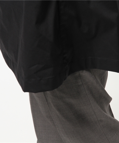 417 EDIFICE（フォーワンセブンエディフィス）の「◇WIND DEFENDER / ウィンドディフェンダー :  オフセットステンカラーコート（ステンカラーコート・メンズ・チャコールグレー/ベージュ/カーキ/ネイビー・SMALL/LARGE/MEDIUM/X-LARGE）」の13枚目の写真