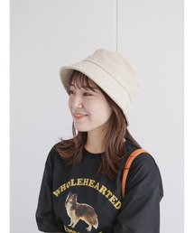 ehka sopo | コーデュロイバケットハット(ハット)