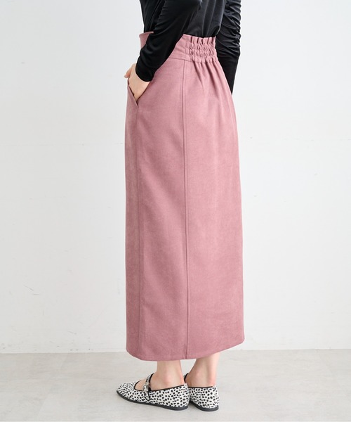 FREE'S MART（フリーズマート）の「【Sシリーズ対応】◆ハイウエストパネル切替ナロースカート（スカート・レディース・ブラウン系その他/ブラック/ピンク・X-SMALL/SMALL/MEDIUM）」の15枚目の写真