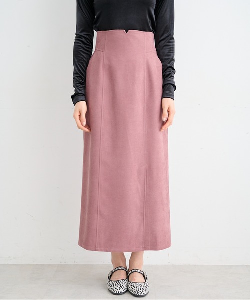 FREE'S MART（フリーズマート）の「【Sシリーズ対応】◆ハイウエストパネル切替ナロースカート（スカート・レディース・ブラウン系その他/ブラック/ピンク・X-SMALL/SMALL/MEDIUM）」の11枚目の写真