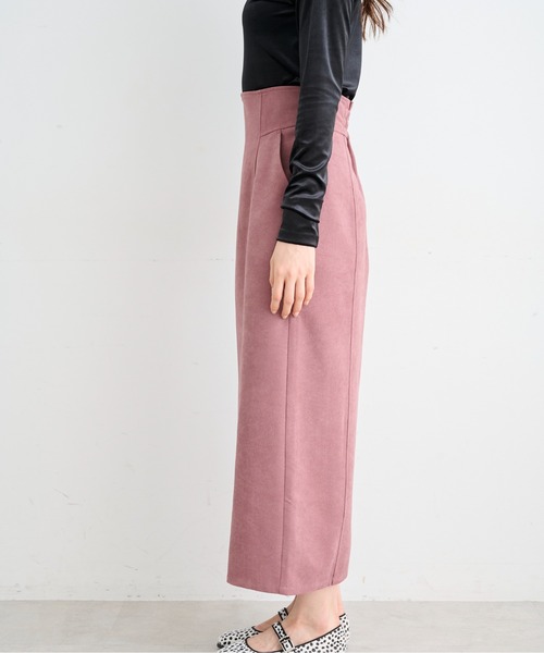 FREE'S MART（フリーズマート）の「【Sシリーズ対応】◆ハイウエストパネル切替ナロースカート（スカート・レディース・ブラウン系その他/ブラック/ピンク・X-SMALL/SMALL/MEDIUM）」の12枚目の写真