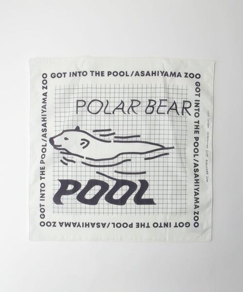 green label relaxing(グリーンレーベルリラクシング)の「<旭山動物園応援商品>アニマル プリント バンダナ(バンダナ/スカーフ・メンズ・ホワイト/その他1/その他2・FREE)」の9枚目の写真