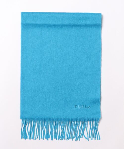 FURLA（フルラ）の「カシミヤ100％ マフラー 洗える 無地 30*180（マフラー・レディース・ブラック/ベージュ/グレー/オフホワイト/シルバー/イエロー/モカ/ラベンダー/キャメル/ベビーピンク/ライトパープル/ミント/ライトグレー/オリーブ/チェリーピンク/ブルー系その他2/レッド/レモンイエロー/ライトグリーン/サックスブルー・FREE）」の11枚目の写真